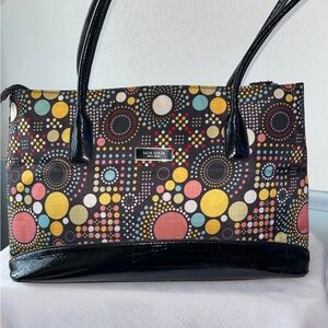 Nice Kate Spade Shoulder Bag Black multi color